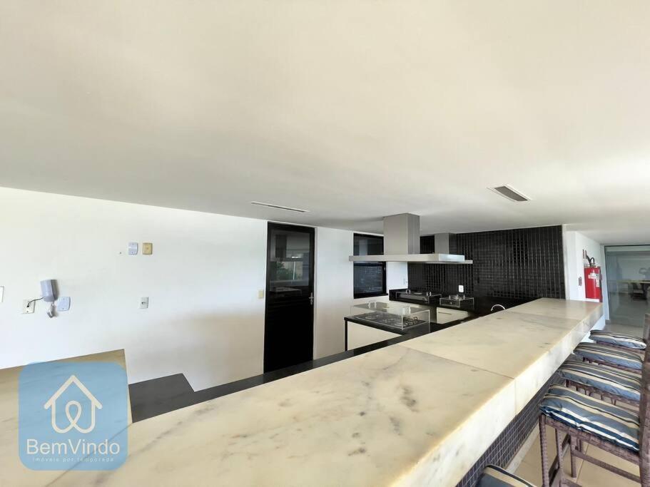 Apartamento Completo Com Vista Mar E Pe Na Areia Salvador Ngoại thất bức ảnh