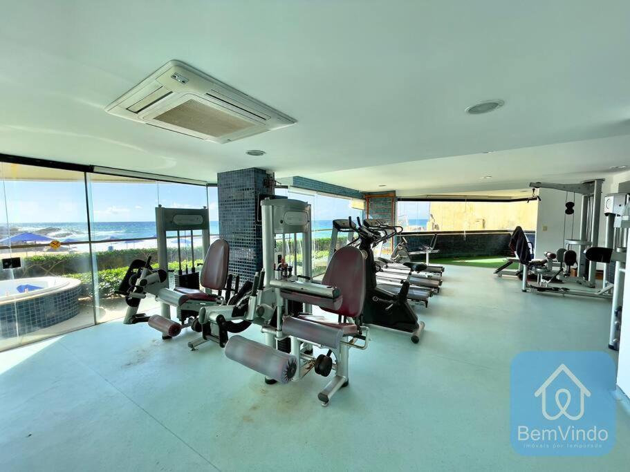Apartamento Completo Com Vista Mar E Pe Na Areia Salvador Ngoại thất bức ảnh