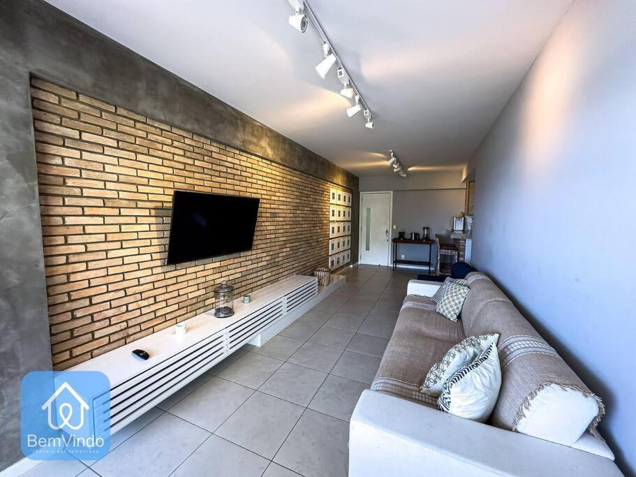 Apartamento Completo Com Vista Mar E Pe Na Areia Salvador Ngoại thất bức ảnh